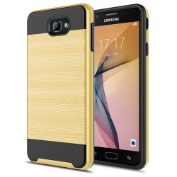 Samsung Galaxy On7 (2016), Galaxy J7 Prime (2016) Armor Hybrid Case (Gold)
